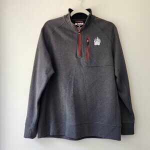 Alaskan Hard Gear by Duluth Trading Co Long Sleeve Quarter Zip Jacket Med 106803